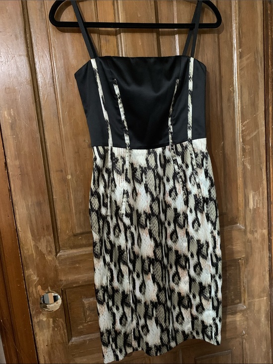 Just Cavalli Dresses & Skirts - Just Cavelli by Roberto Cavelli Snake Skin Print Sheath Mini Dress